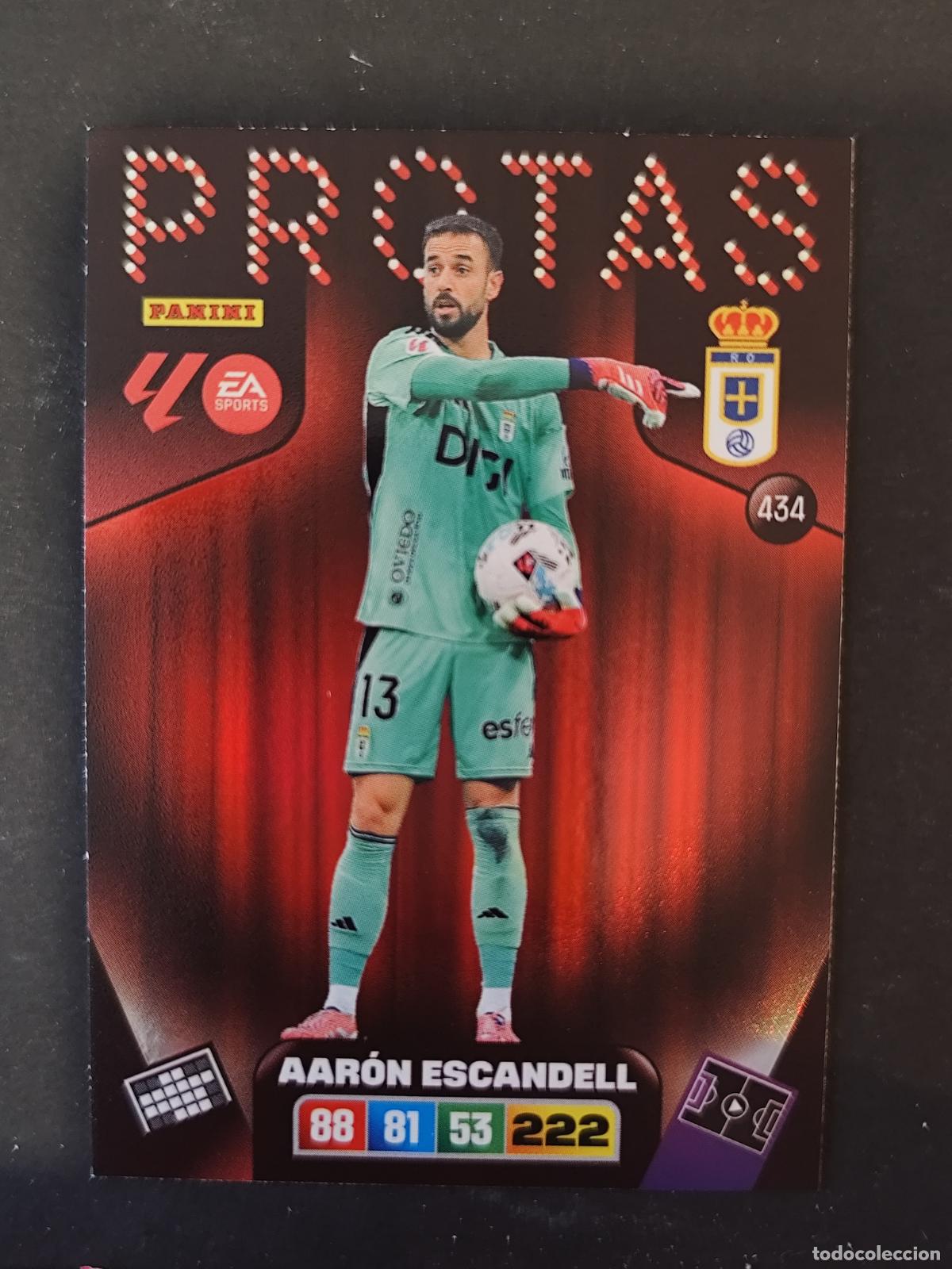 Cromos de Futebol: 434 AAR&Oacute;N ESCANDELL OVIEDO PROTAS ADRENALYN 2025 2026 25 26