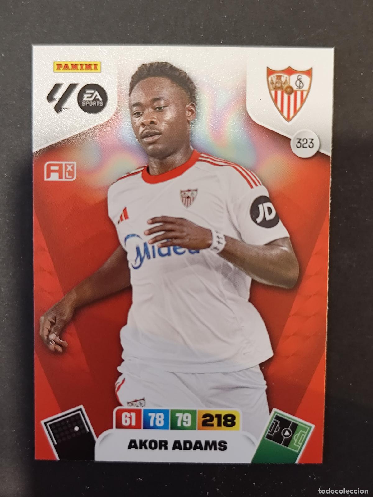 Cromos de F&uacute;tbol: 323 AKOR ADAMS SEVILLA ADRENALYN 2025 2026 25 26
