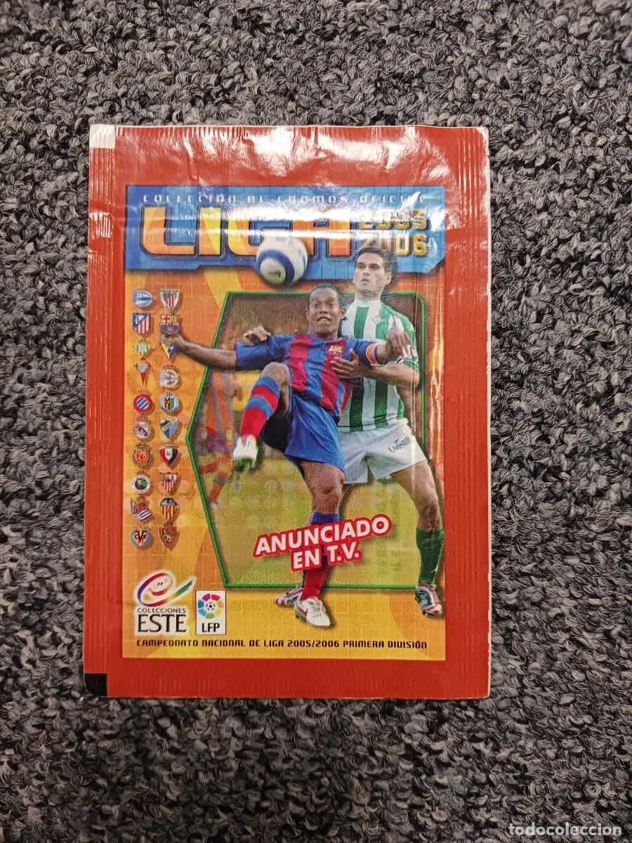 Cromos de F&uacute;tbol: Sobre sin abrir ediciones este temporada 2005/2006
