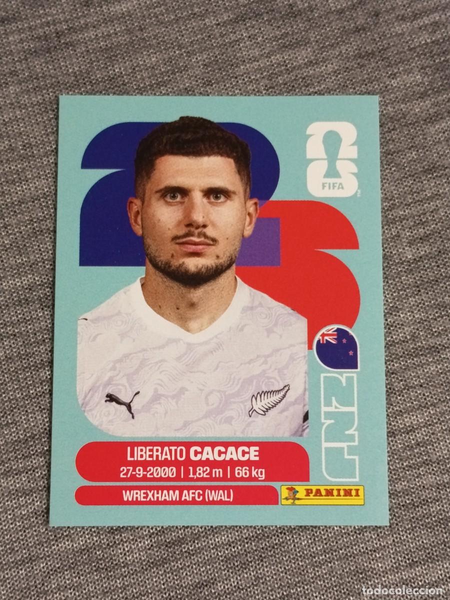 Cromos de F&uacute;tbol: CACACE NZL 5 STICKER MUNDIAL 2026 PANINI FIFA WORLD CUP NUEVO