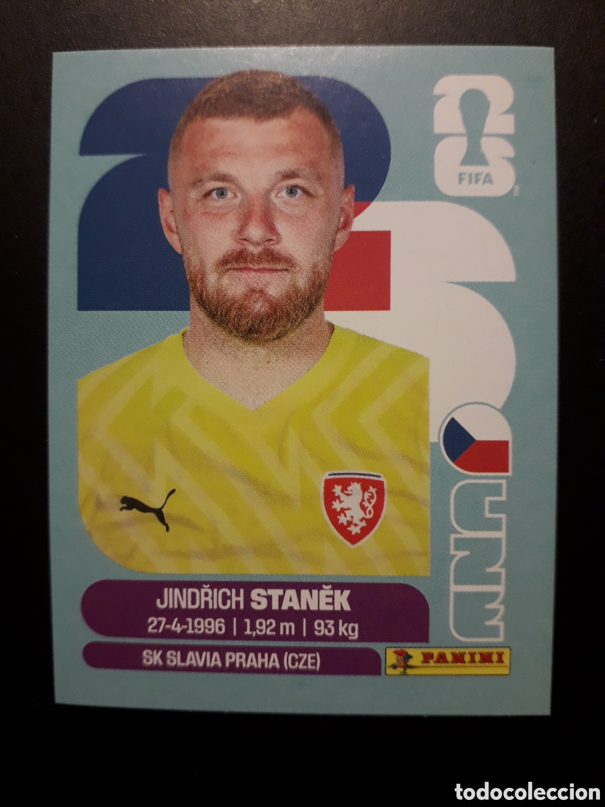 Cromos de F&uacute;tbol: STANĚK REP CHECA/CHEQUIA CZE 3 MUNDIAL F&Uacute;TBOL 2026 FIFA WORLD CUP PANINI SIN PEGAR PEDIDO M&Iacute;NIMO 3&euro;.