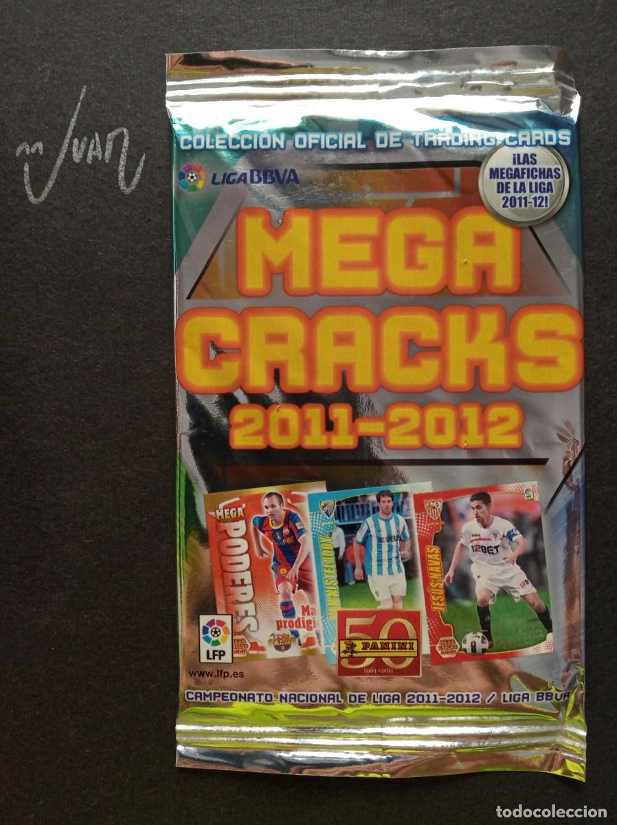 Football Stickers: SOBRE SIN ABRIR MEGACRACKS ⚽ PANINI &reg; 2011 2012 MGK 11 12 MEGA CRACKS MESSI BARCELONA ? REAL MADRID