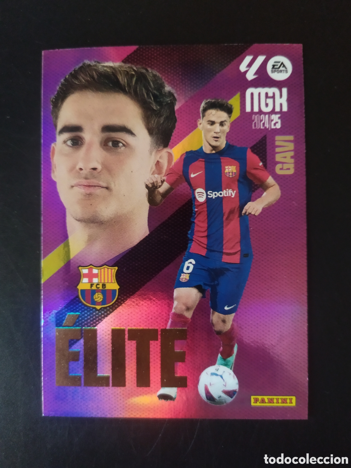 Cromos de F&uacute;tbol: Megacracks 2024 2025 24 25 panini Gavi elite n&deg; 4 Barcelona