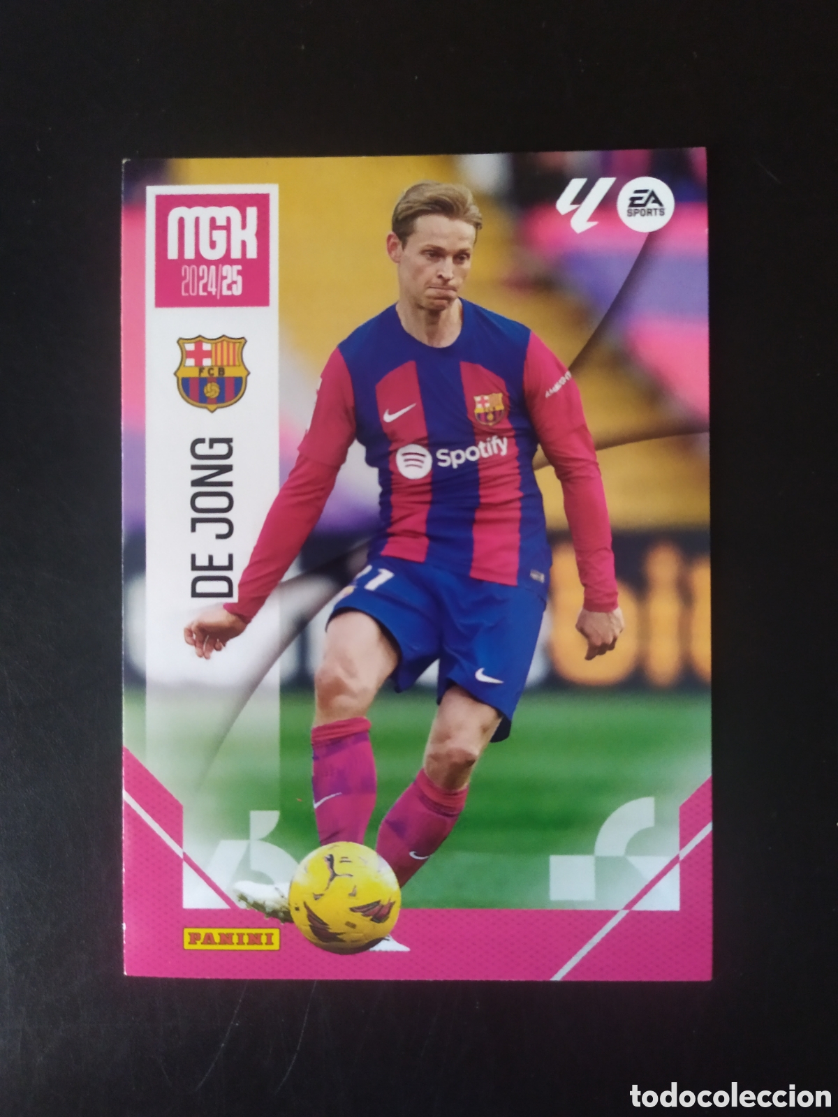Cromos de F&uacute;tbol: Megacracks 2024 2025 24 25 panini De Jong n&deg; 82 Barcelona