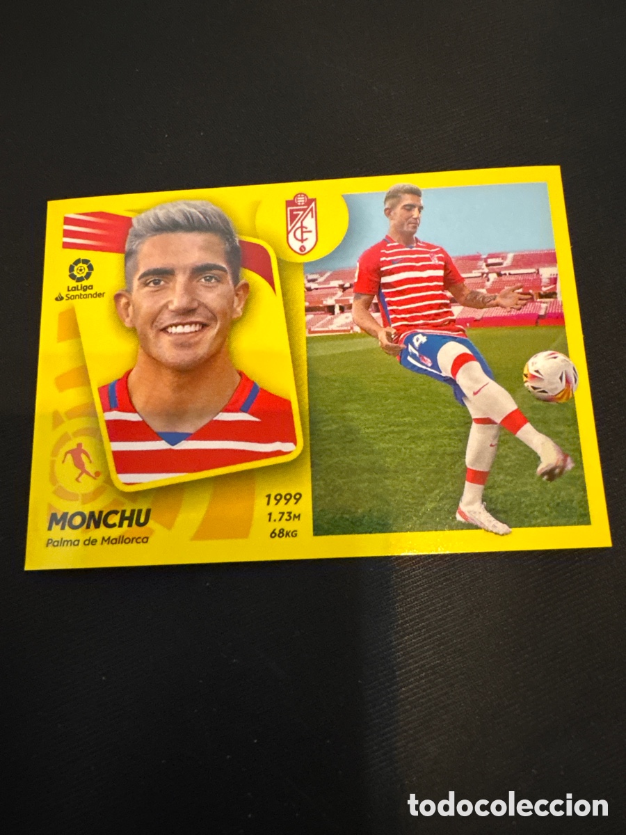 Figurine di Calcio: MONCHU GRANADA N&Uacute;MERO 12 LIGA ESTE 2021 2022