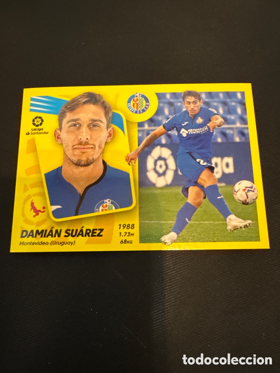 Figurine di Calcio: DAMIAN SU&Aacute;REZ GETAFE N&Uacute;MERO 8 LIGA ESTE 2021 2022