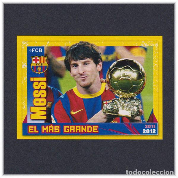 Cromos de F&uacute;tbol: COLECCI&Oacute;N OFICIAL BARCELONA 2011 2012 11 12 PANINI LEO MESSI 143 BALON ORO BAR&Ccedil;A ALBUM LIGA F&Uacute;TBOL