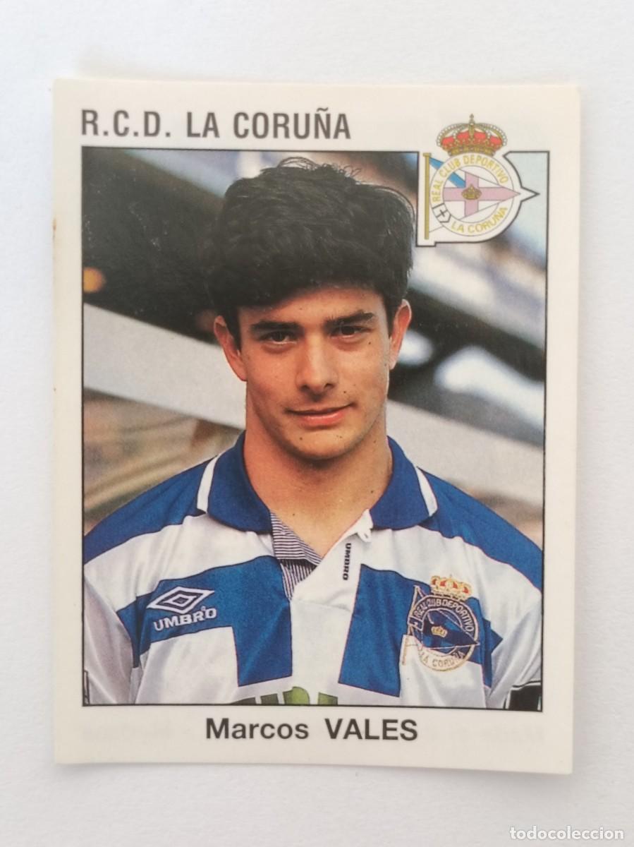 Cromos de F&uacute;tbol: #114 MARCOS VALES (DEPORTIVO CORU&Ntilde;A) LIGA 93/94 PANINI