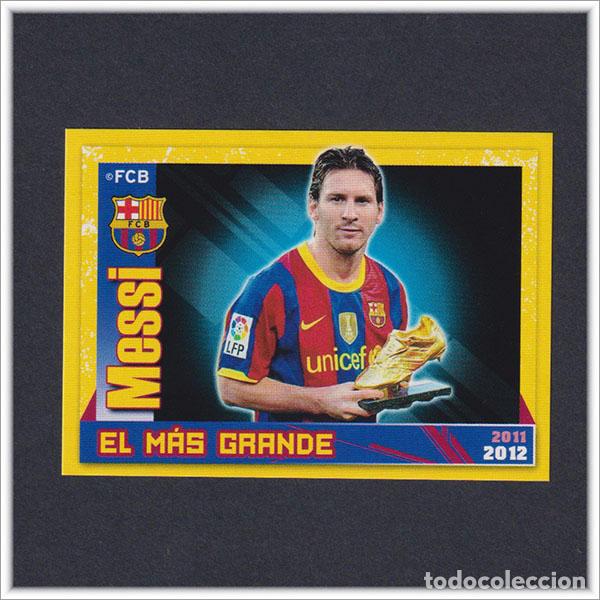 Cromos de F&uacute;tbol: COLECCI&Oacute;N OFICIAL BARCELONA 2011 2012 11 12 PANINI LEO MESSI 145 BOTA DE ORO LIGA BAR&Ccedil;A ALBUM F&Uacute;TBOL