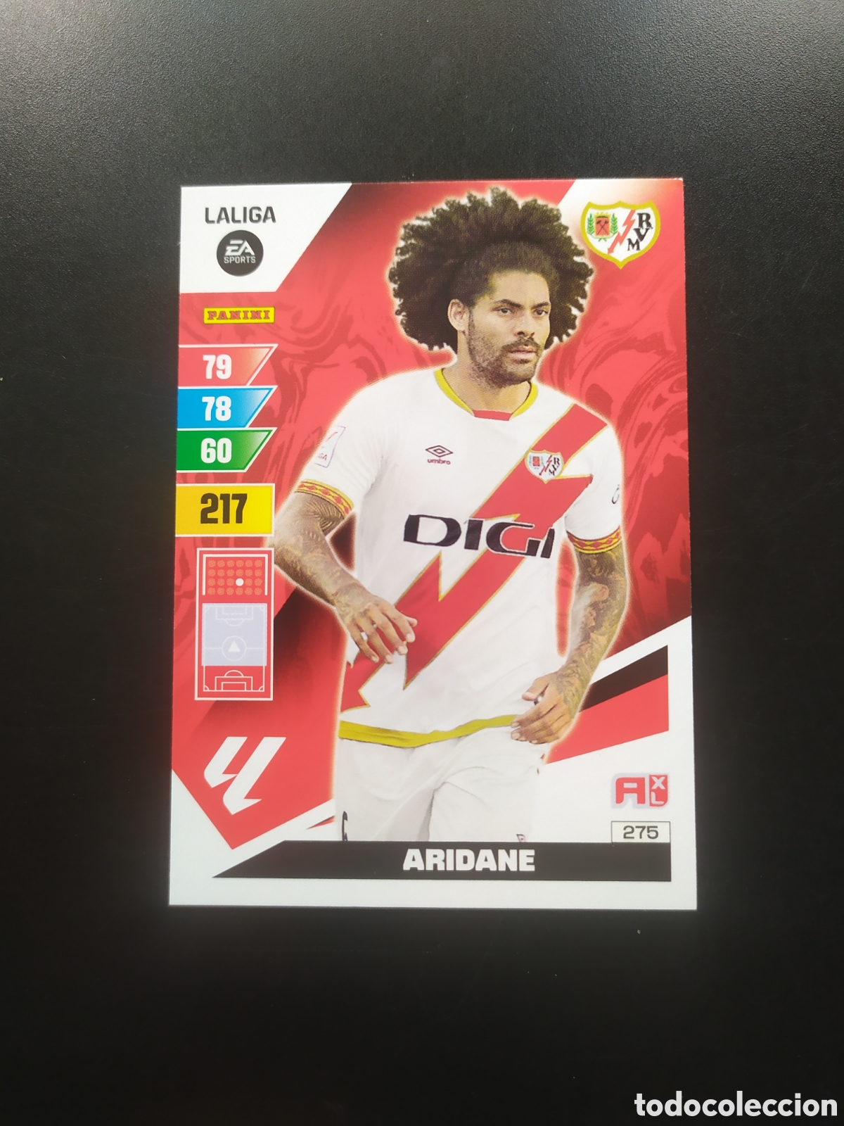Cromos de F&uacute;tbol: Adrenalyn 2023 2024 23 24 panini Aridane n&deg; 275 Rayo Vallecano