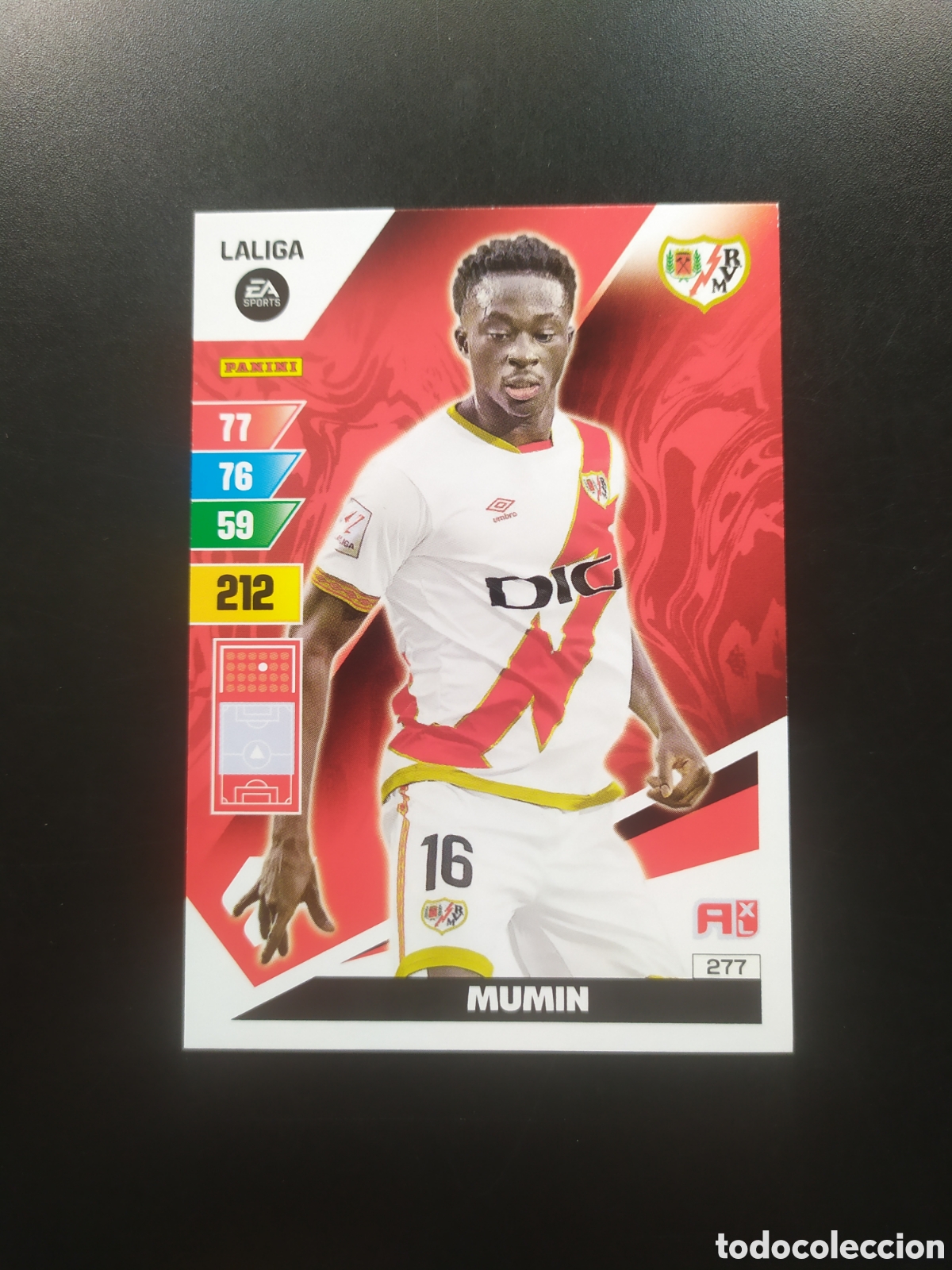 Cromos de F&uacute;tbol: Adrenalyn 2023 2024 23 24 panini Mumin n&deg; 277 Rayo Vallecano
