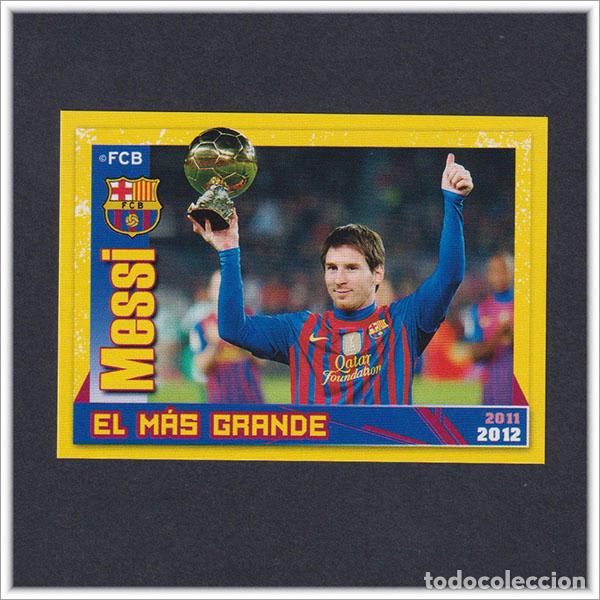 Cromos de F&uacute;tbol: COLECCI&Oacute;N OFICIAL BARCELONA 2011 2012 11 12 PANINI LEO MESSI 144 BALON DE ORO LIGA BAR&Ccedil;A ALBUM