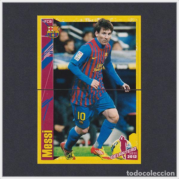 Cromos de F&uacute;tbol: COLECCI&Oacute;N OFICIAL BARCELONA 2011 2012 11 12 PANINI LEO MESSI 136 Y 137 LIGA BAR&Ccedil;A ALBUM F&Uacute;TBOL