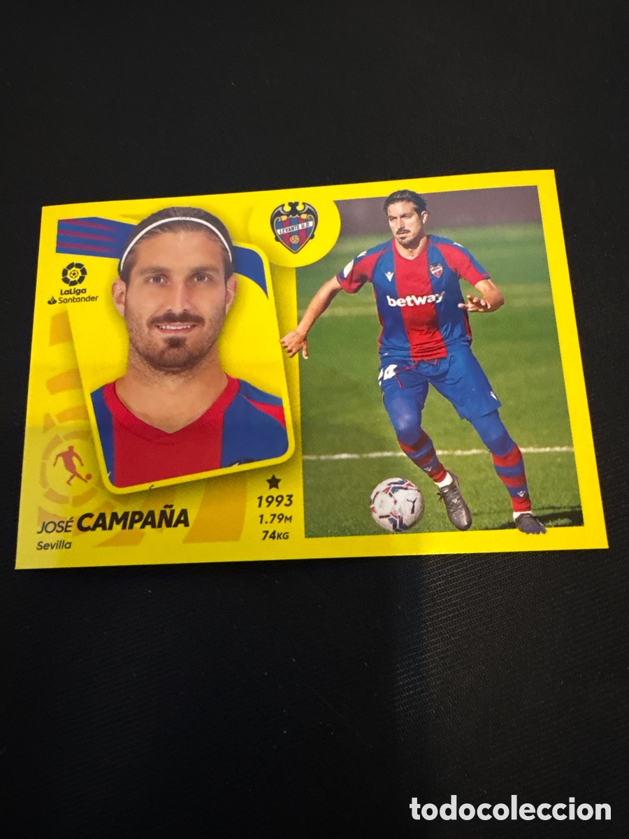 Cromos de F&uacute;tbol: CAMPA&Ntilde;A LEVANTE NUMERO 14 LIGA ESTE 2021 2022