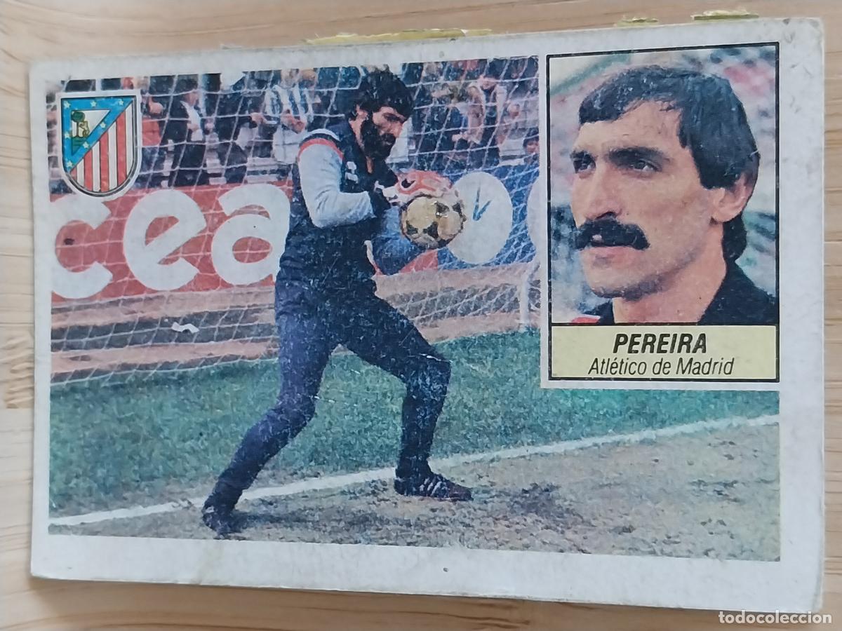 Fu&szlig;ball-Sticker: PEREIRA AT ATLETICO MADRID LIGA 1984 84 85 ED ESTE CROMO RECUPERADO ORIGINAL *