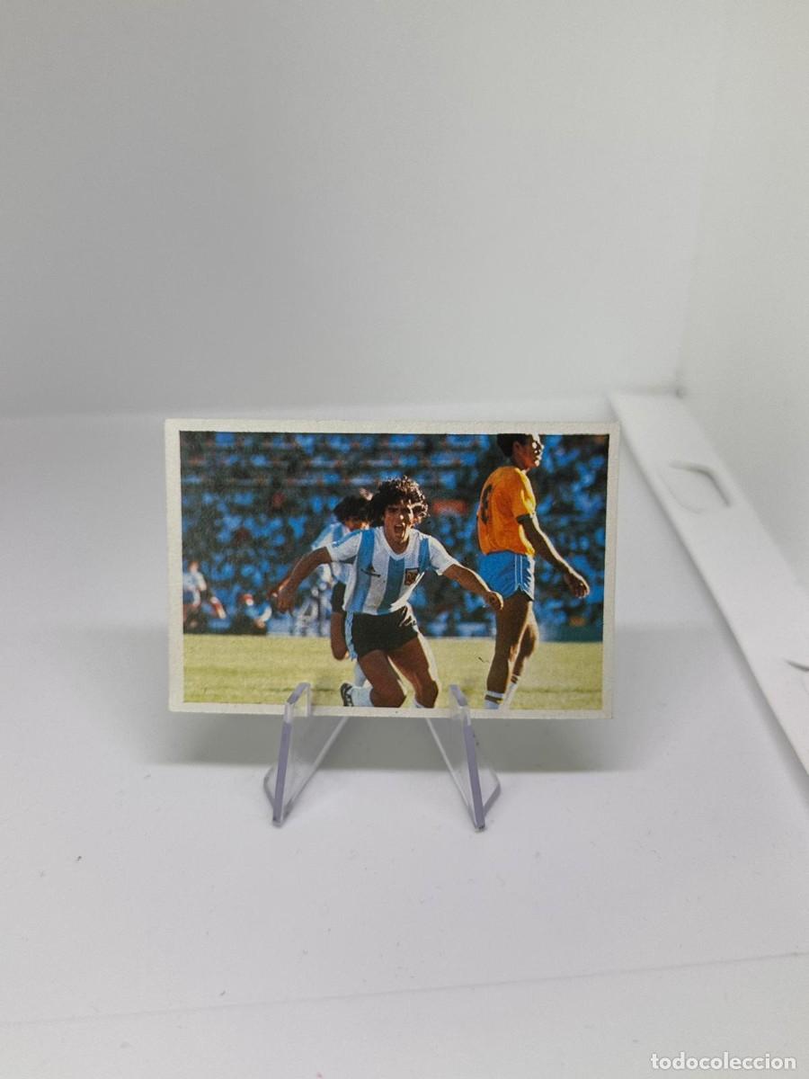 Football Stickers: Maradona sus Driblings Mis equipos 10 Liga 1&ordf; division 1984-85