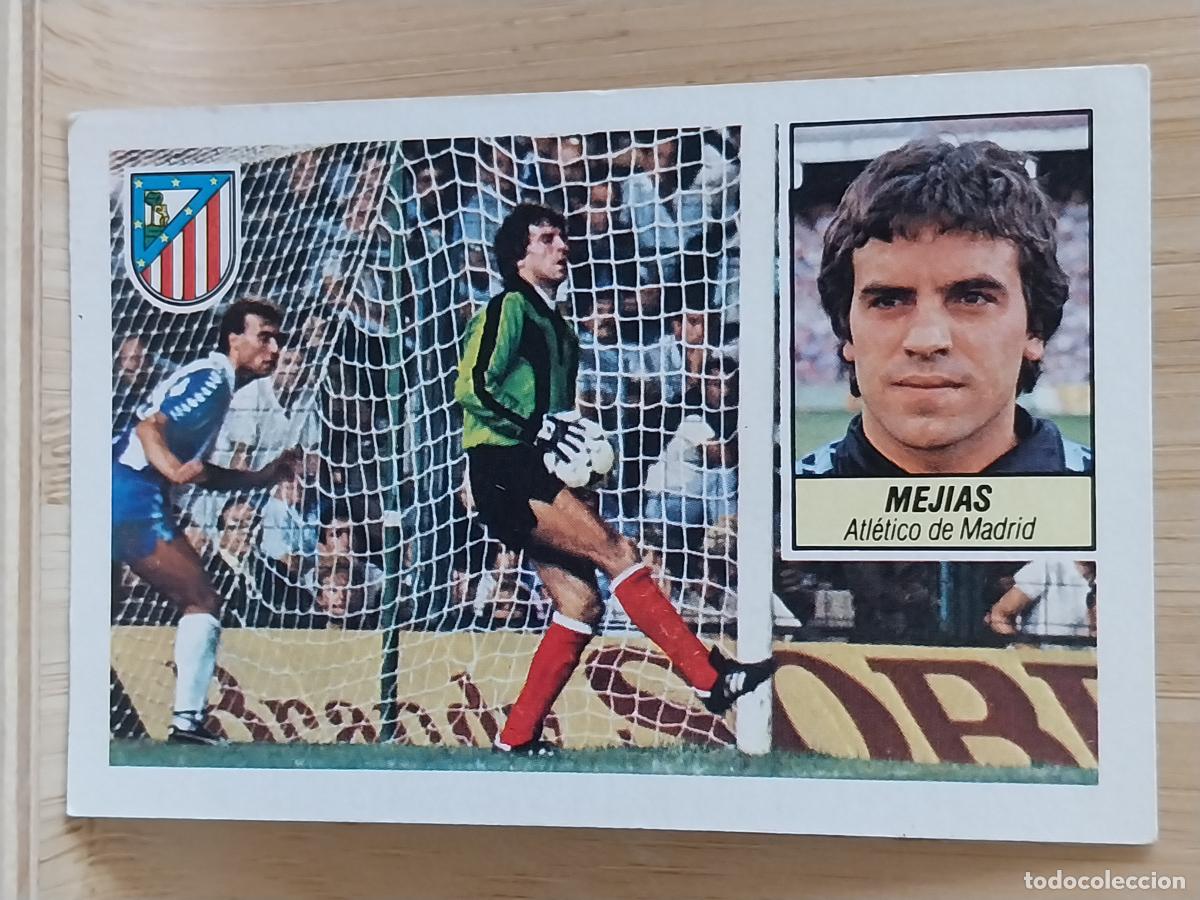 Cromos de F&uacute;tbol: MEJIAS AT ATLETICO MADRID LIGA 1984 84 85 ED ESTE CROMO RECUPERADO ORIGINAL *