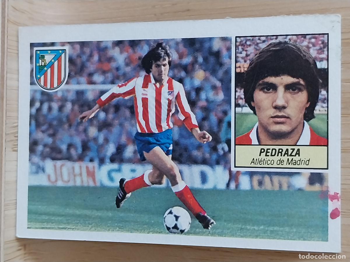Cromos de F&uacute;tbol: PEDRAZA AT ATLETICO MADRID LIGA 1984 84 85 ED ESTE CROMO RECUPERADO ORIGINAL **