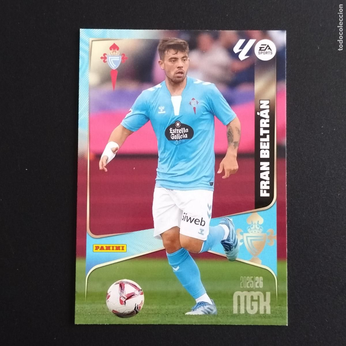 Cromos de F&uacute;tbol: MGK 119 FRAN BELTRAN CELTA VIGO CROMOS ALBUM MEGACRACKS LIGA FUTBOL 2025 2026 25 26