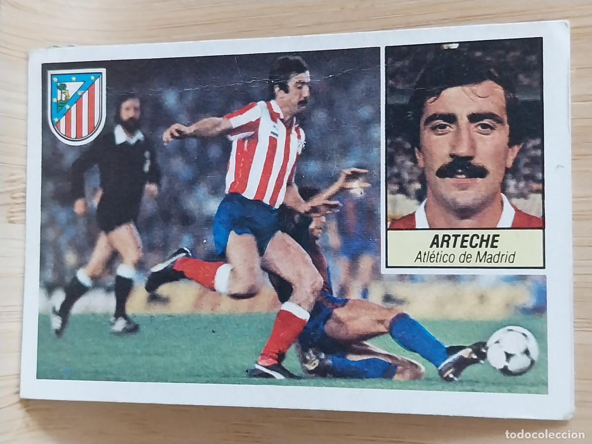 Cromos de F&uacute;tbol: ARTECHE AT ATLETICO MADRID LIGA 1984 84 85 ED ESTE CROMO RECUPERADO ORIGINAL **