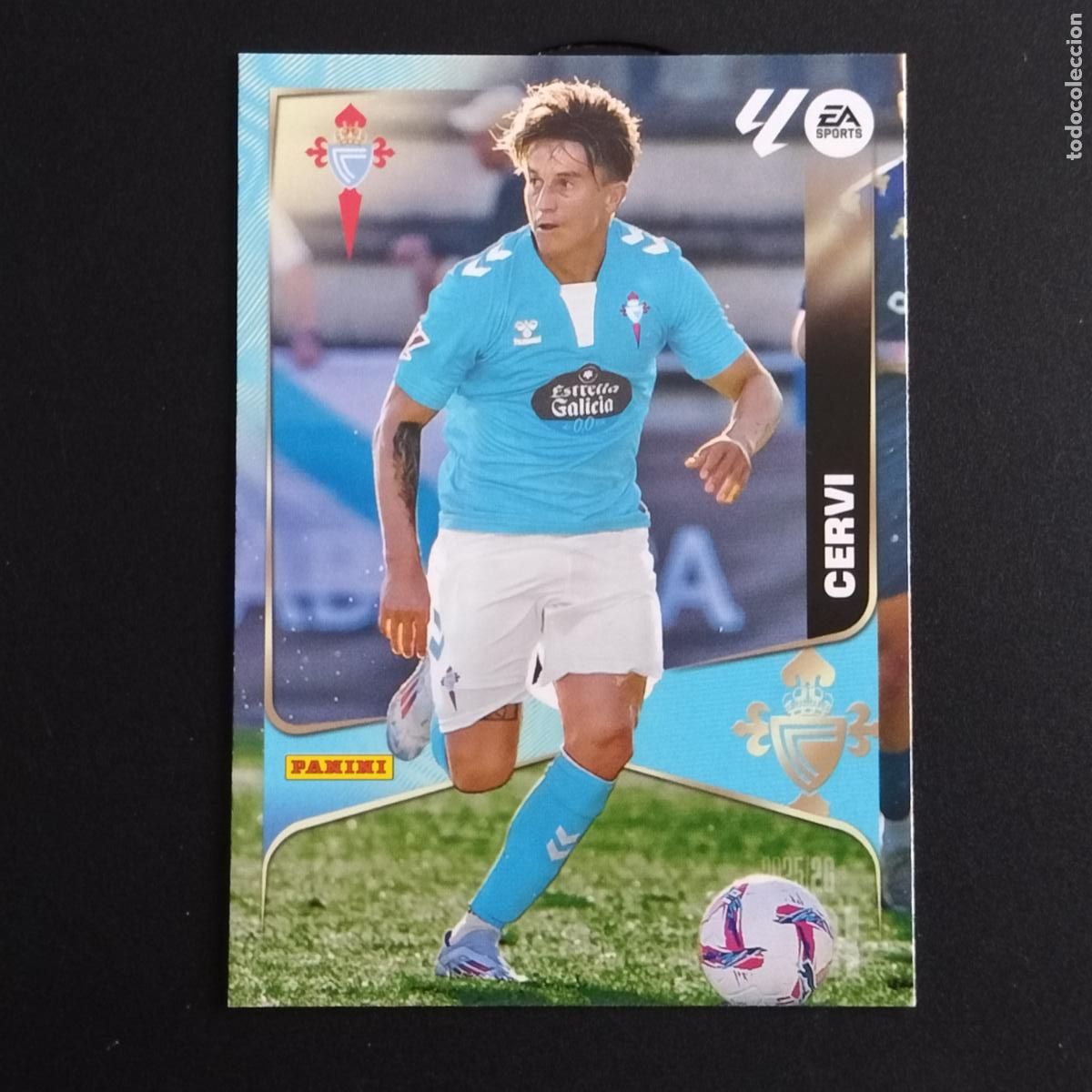 Cromos de F&uacute;tbol: MGK 123 CERVI CELTA VIGO CROMOS ALBUM MEGACRACKS LIGA FUTBOL 2025 2026 25 26