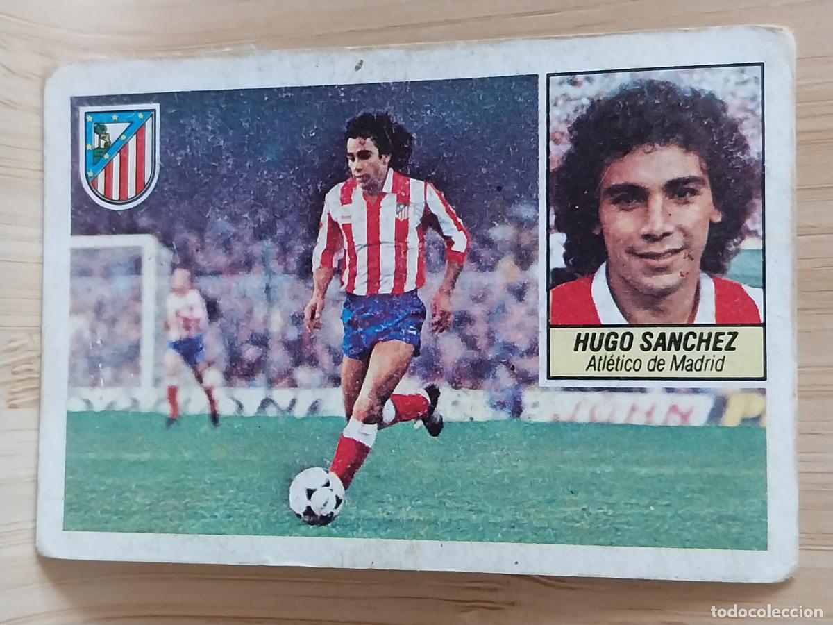 Cromos de F&uacute;tbol: HUGO SANCHEZ AT ATLETICO MADRID LIGA 1984 84 85 ED ESTE CROMO RECUPERADO ORIGINAL **