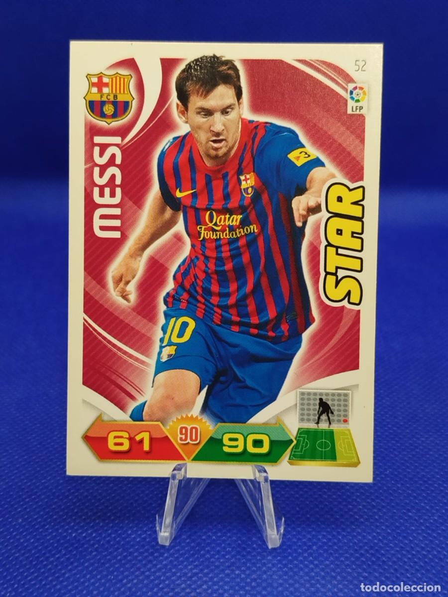 Fu&szlig;ball-Sticker: #52 LIONEL MESSI FC BARCELONA 2011 2012 PANINI ADRENALYN XL &rdquo;STAR&rdquo;