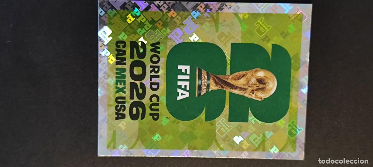 Cromos de F&uacute;tbol: FIFA WORLD CUP 2026 STICKER EMBLEMA WORLD CUP CAN/MEX/USA # FWC7 PANINI