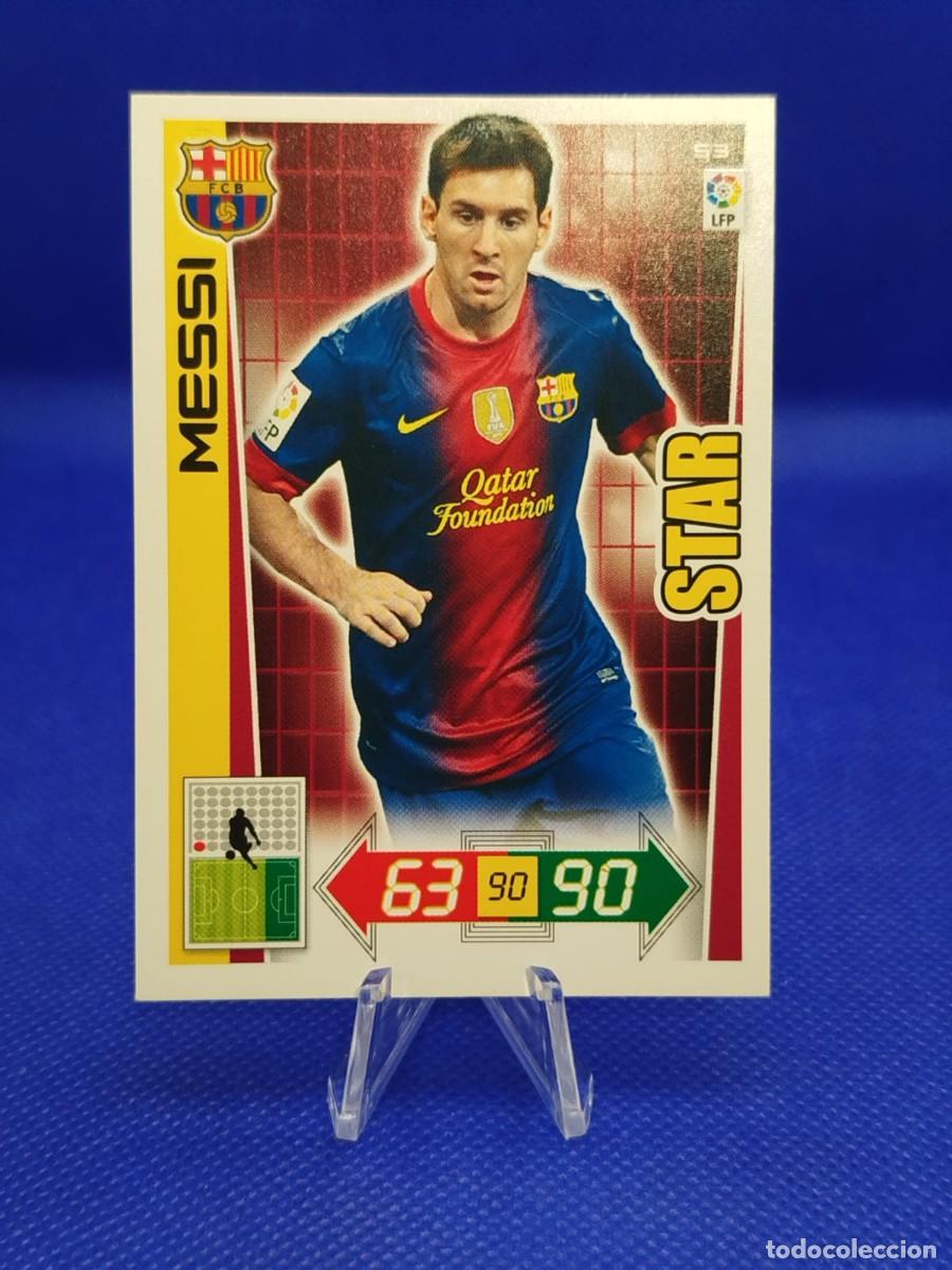 Cromos de F&uacute;tbol: #53 LIONEL MESSI FC BARCELONA 2011 2012 PANINI ADRENALYN XL &rdquo;STAR&rdquo;