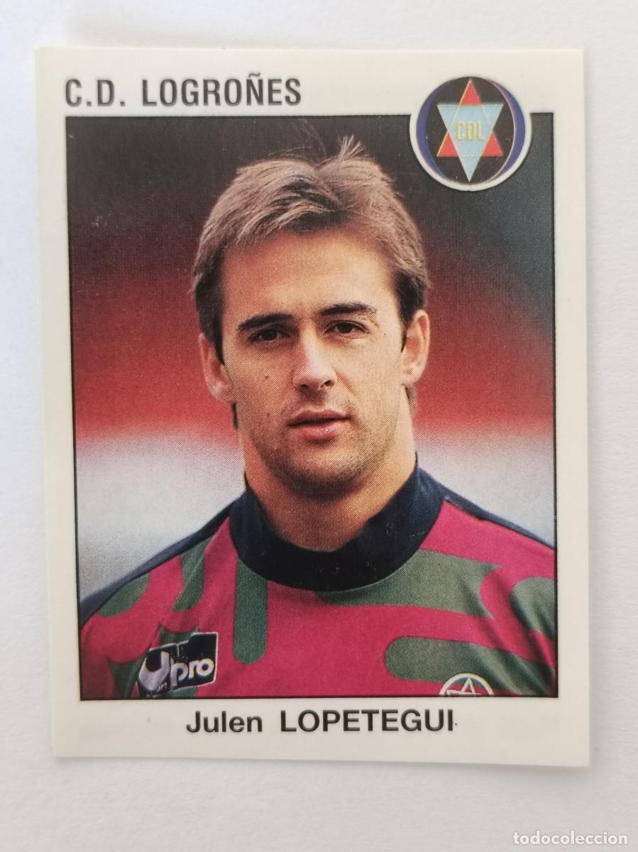 Cromos de F&uacute;tbol: #140 LOPETEGUI (C.D. LOGRO&Ntilde;ES) LIGA 93/94 PANINI