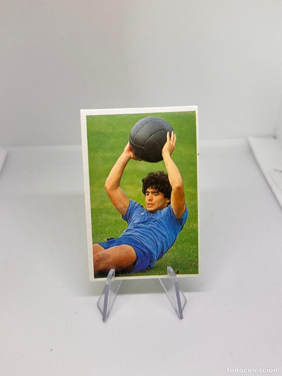 Cromos de F&uacute;tbol: Maradona Mis Entrenos 29 Driblings Goles Liga 1984 85 Futbol 1&ordf; divisi&oacute;n Cromoesport