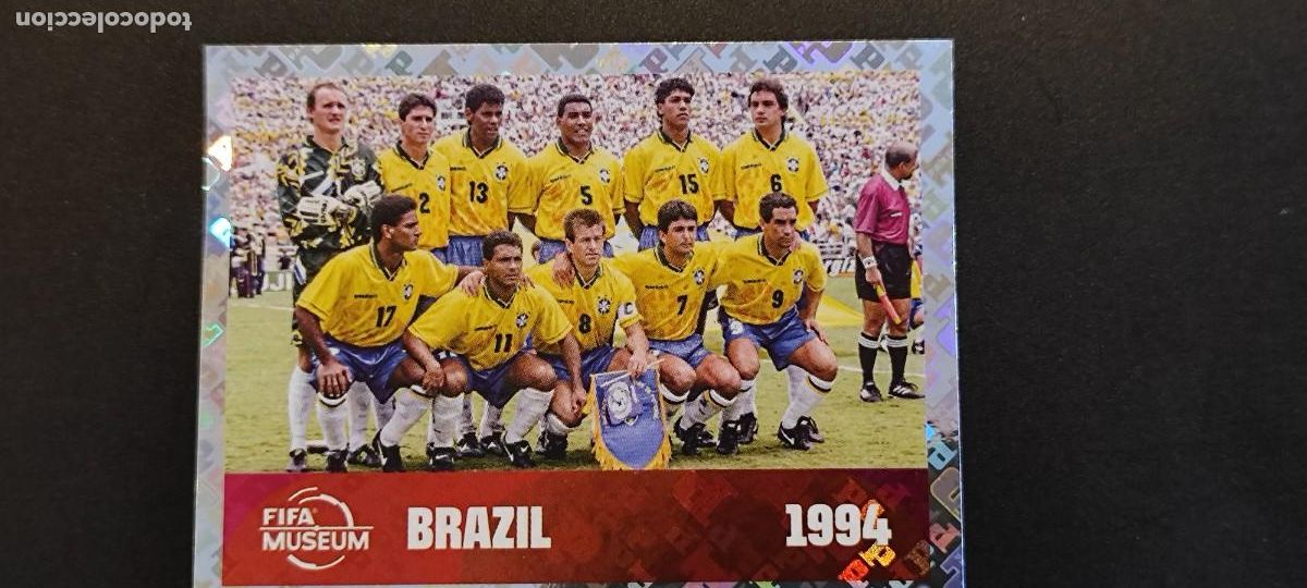 Figurine di Calcio: FIFA WORLD CUP 2026 STICKER FIFA MUSEUM BRASIL 1994 # FWC15 PANINI