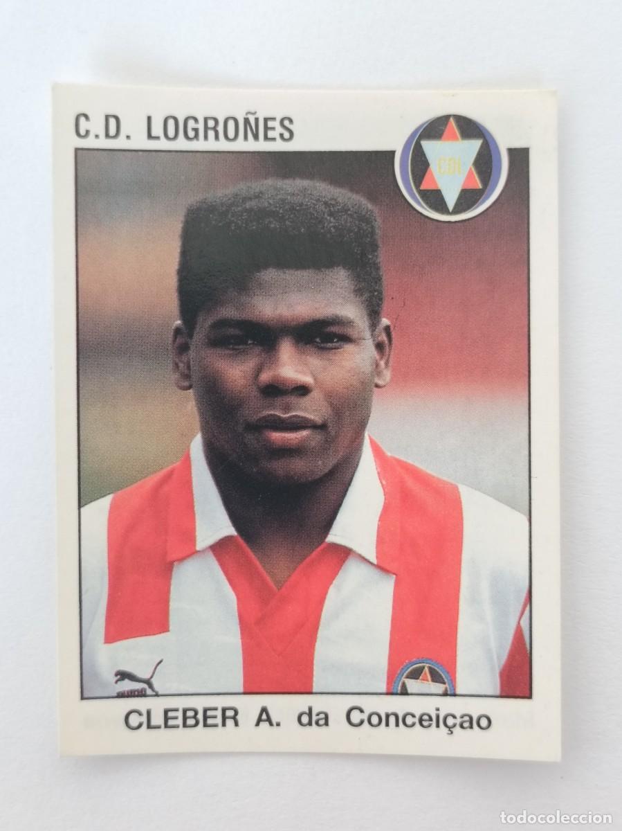 Cromos de F&uacute;tbol: #143 CLEBER (C.D. LOGRO&Ntilde;ES) LIGA 93/94 PANINI