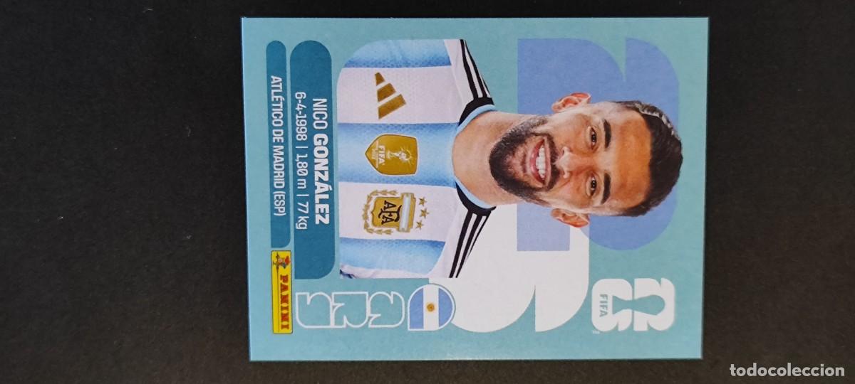 Cromos de F&uacute;tbol: FIFA WORLD CUP 2026 STICKER NICO GONZALEZ ARGENTINA # ARG16 PANINI