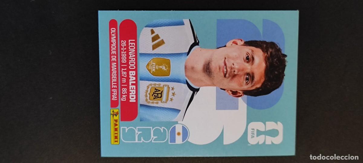 Cromos de F&uacute;tbol: FIFA WORLD CUP 2026 STICKER BALERDI ARGENTINA # ARG7 PANINI