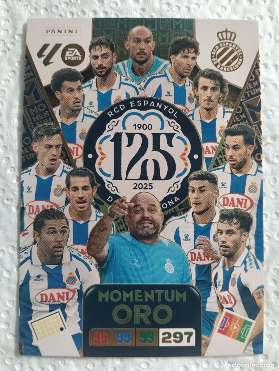 Cromos de F&uacute;tbol: Adrenanlyn 25/26 - Espa&ntilde;ol ( Momentun Oro )