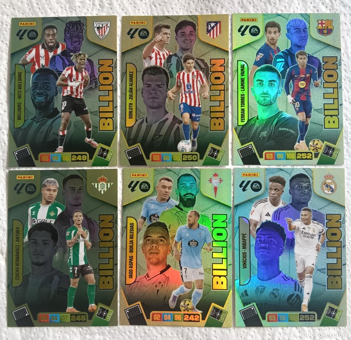 Cromos de F&uacute;tbol: Adrenanlyn 25/26 - Lote ( Billon )