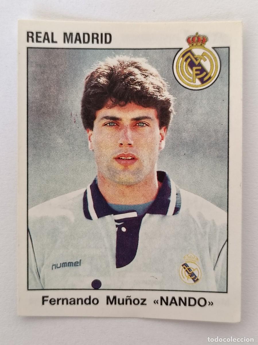 Cromos de F&uacute;tbol: #161 NANDO (REAL MADRID C.F.) LIGA 93/94 PANINI