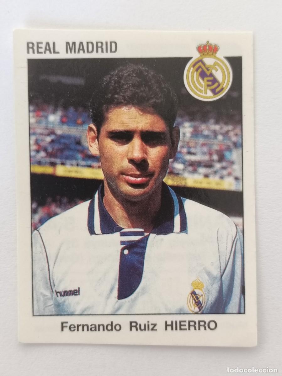 Cromos de F&uacute;tbol: #165 HIERRO (REAL MADRID C.F.) LIGA 93/94 PANINI