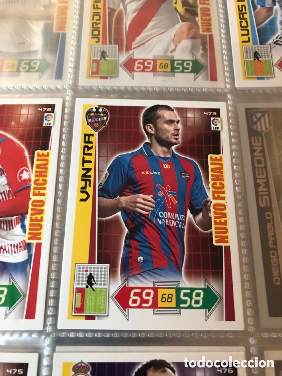 Cromos de F&uacute;tbol: Adrenalyn 2012 2013 nuevo fichaje vyntra 473 levante