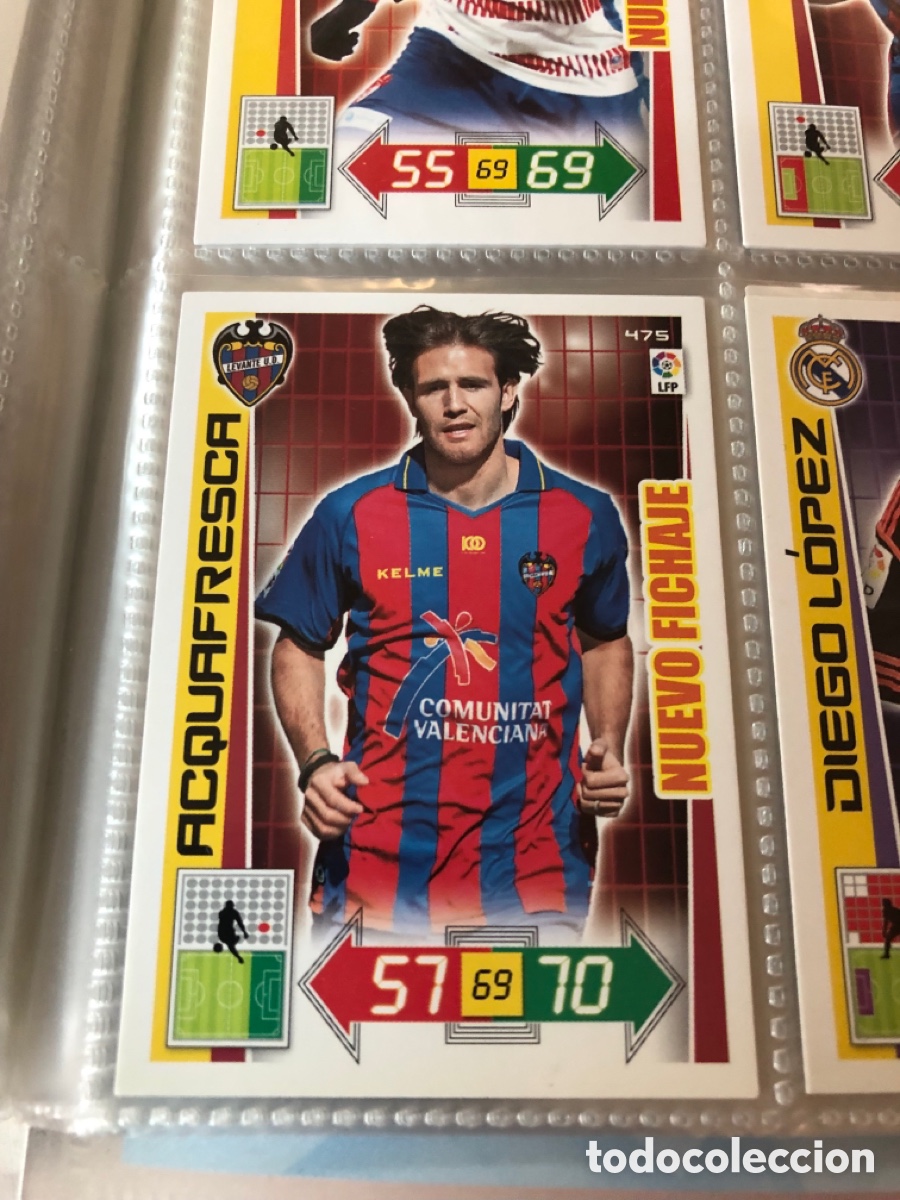 Cromos de F&uacute;tbol: Adrenalyn 2012 2013 nuevo fichaje acquafresca 475 levante
