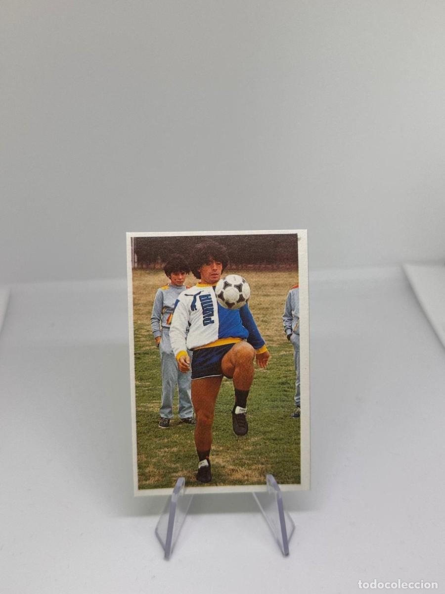 Cromos de F&uacute;tbol: Maradona sus Driblings Mis entrenamientos 44 1984-85 Liga 1&ordf; division