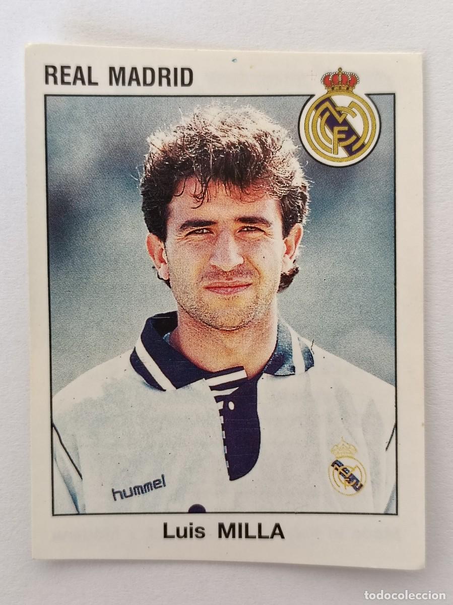 Cromos de F&uacute;tbol: #166 MILLA (REAL MADRID C.F.) LIGA 93/94 PANINI
