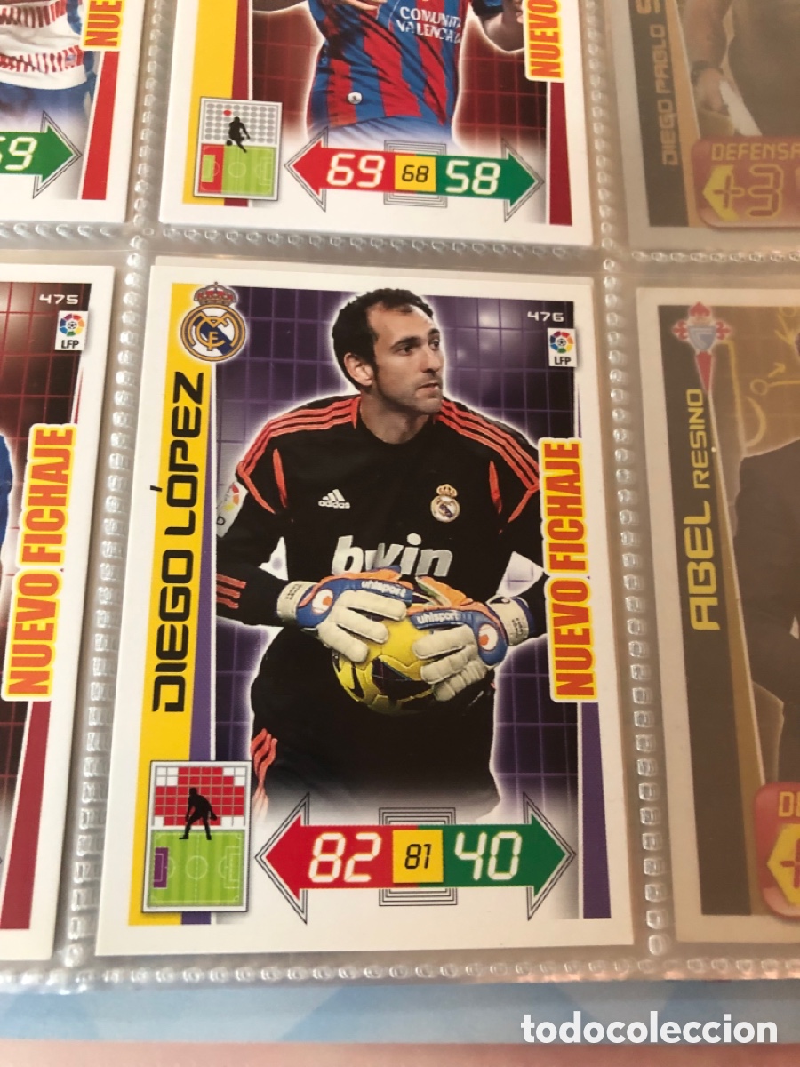 Cromos de F&uacute;tbol: Adrenalyn 2012 2013 nuevo fichaje Diego L&oacute;pez 476 real Madrid