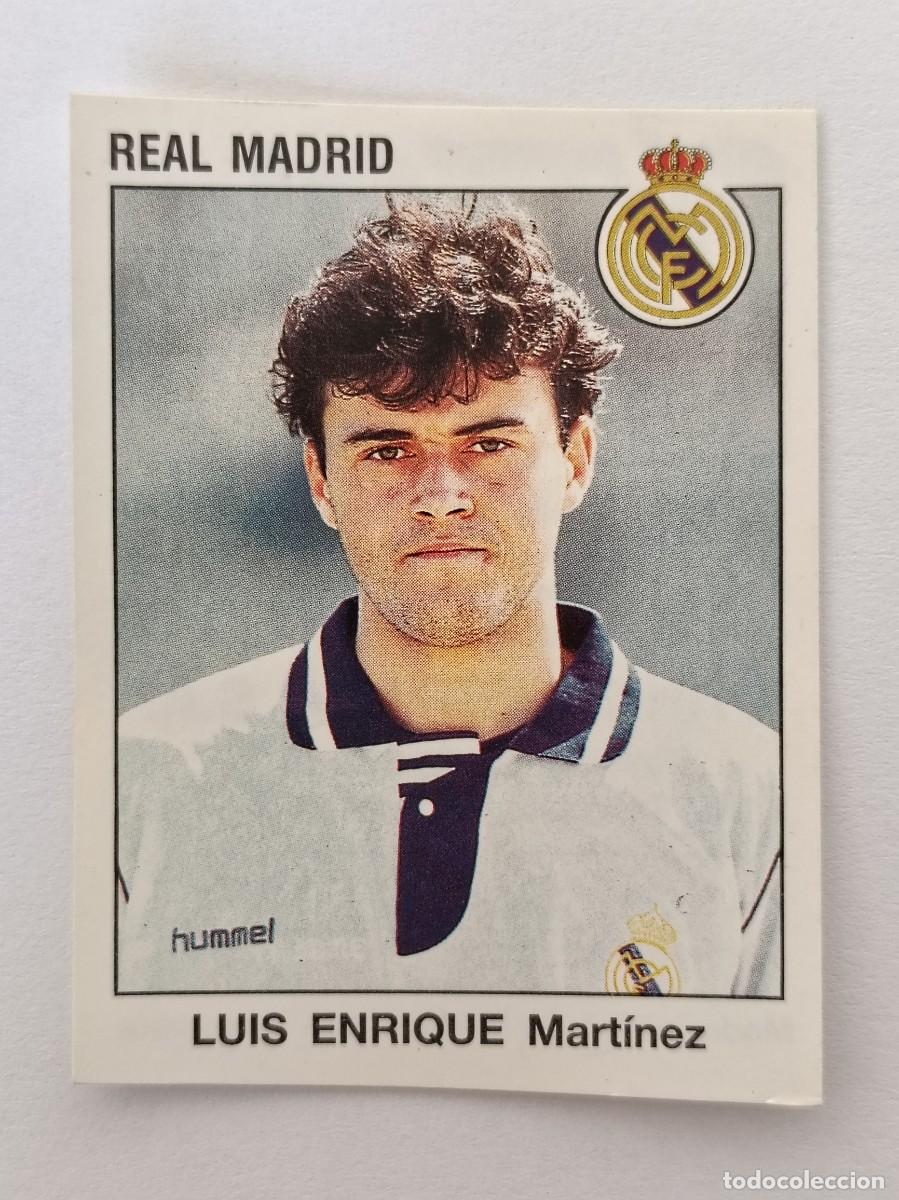 Cromos de F&uacute;tbol: #169 LUIS ENRIQUE (REAL MADRID C.F.) LIGA 93/94 PANINI