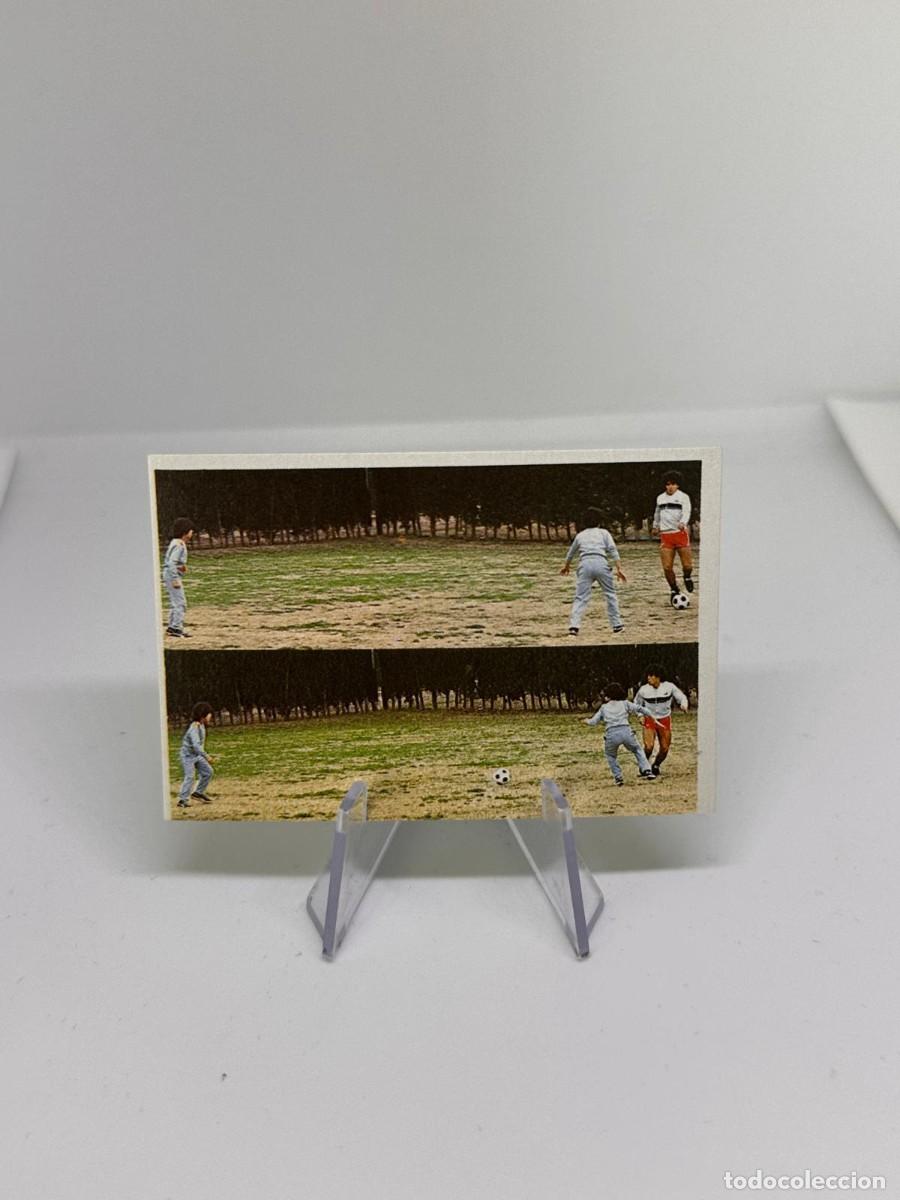 Cromos de F&uacute;tbol: Maradona sus Driblings Mis pases 52 Liga 1&ordf; division 1984-85