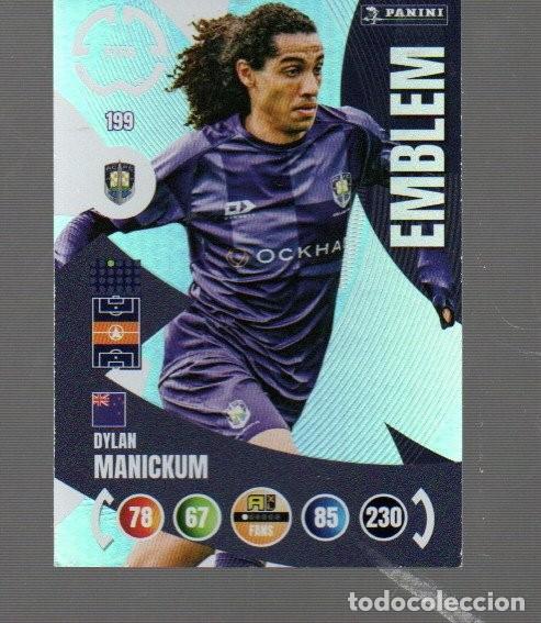Cromos de F&uacute;tbol: CROMO DE XL ADRENALYN Y PANINI DE FIFA N&ordm; 199 DE DYLAN MANICKAM