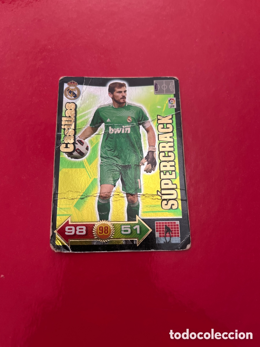 Cromos de Futebol: CASILLAS REAL MADRID SUPERCRACK ADRENALYN 2010 2011 PANINI XL 10 11 CROMO FUTBOL VER FOTOS