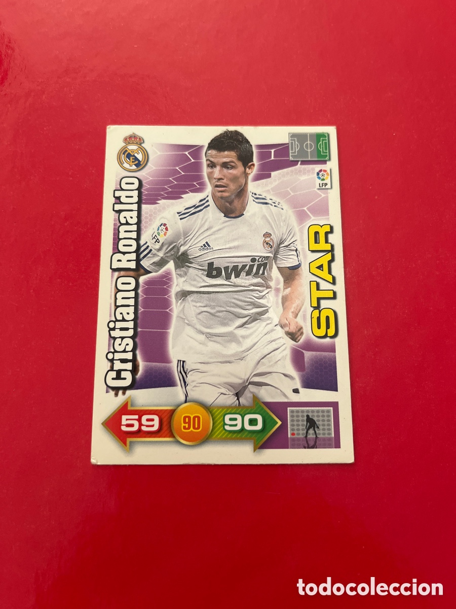 Cromos de F&uacute;tbol: CRISTIANO RONALDO STAR REAL MADRID ADRENALYN 2010 2011 PANINI XL 10 11 CROMO FUTBOL VER FOTOS
