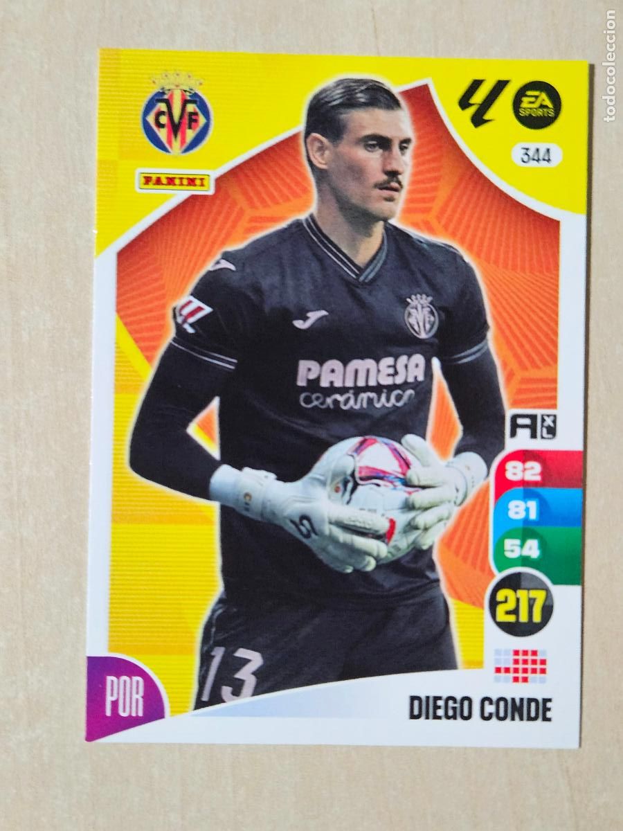Football Stickers: FICHA 344 DIEGO CONDE - ADRENALYN 24 25 - PANINI 2024 - 25 - CROMO - VILLARREAL